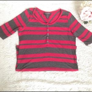 Pea in the pod Striped Maternity Shirt